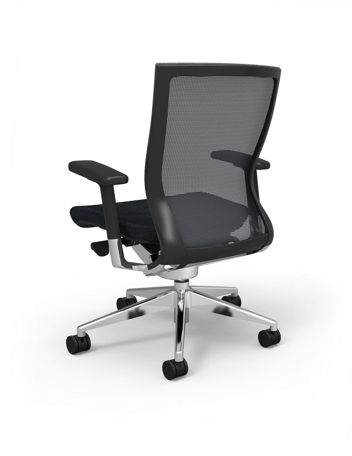 Blanco Office Chair with Black Seat Option