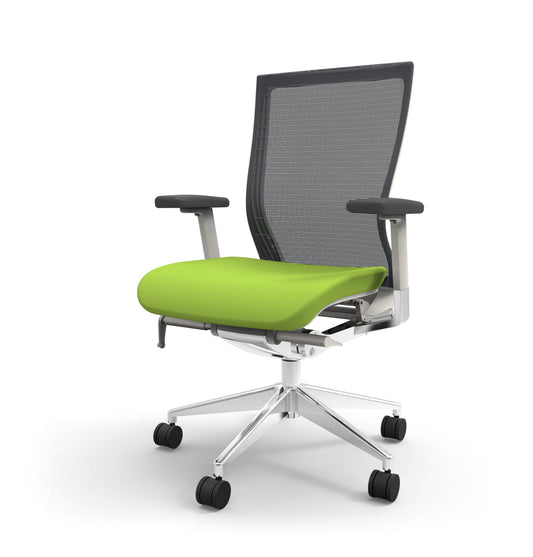 Blanco Office Chair with Celadon Seat Option