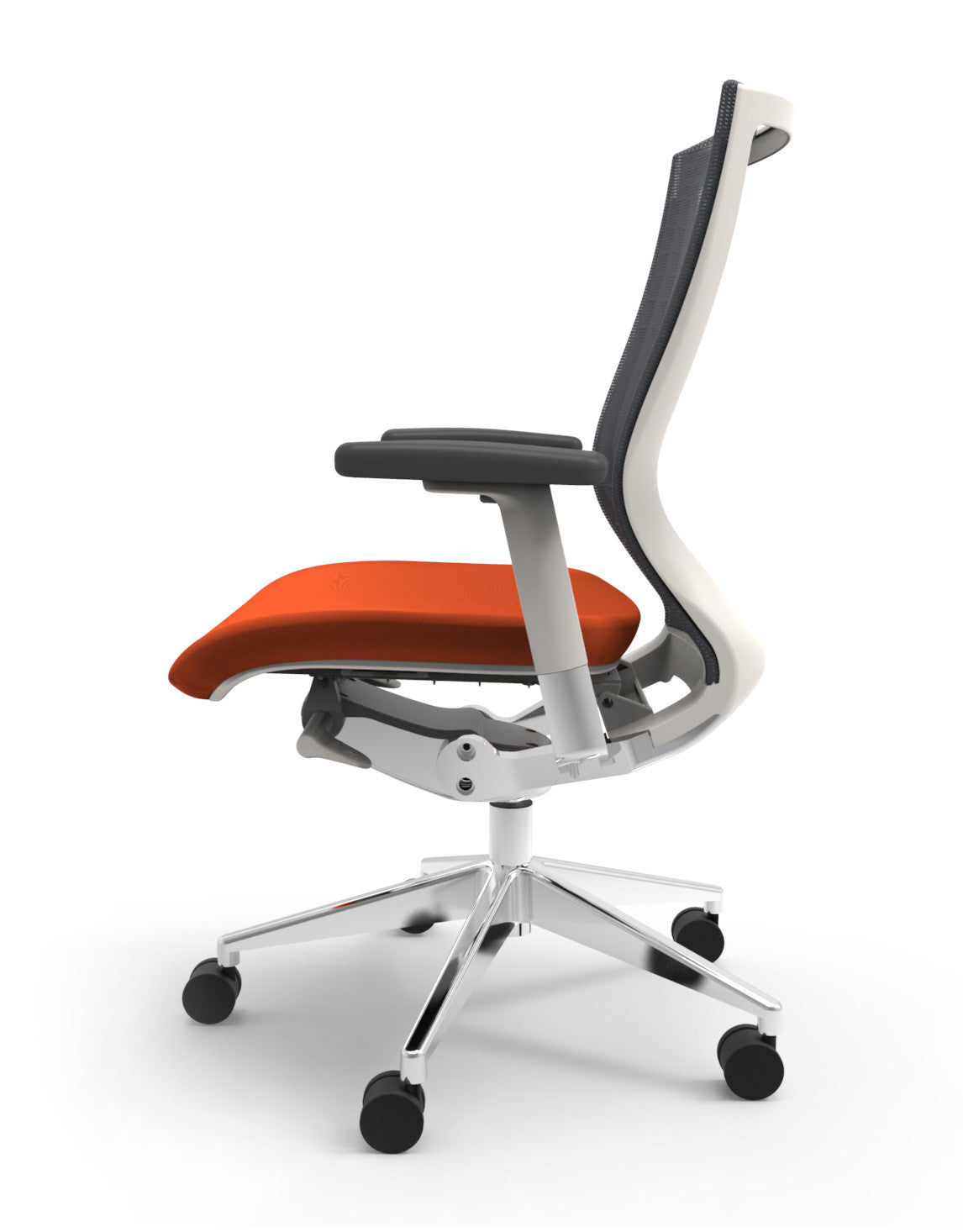 Blanco Office Chair with Persimmon Seat Option