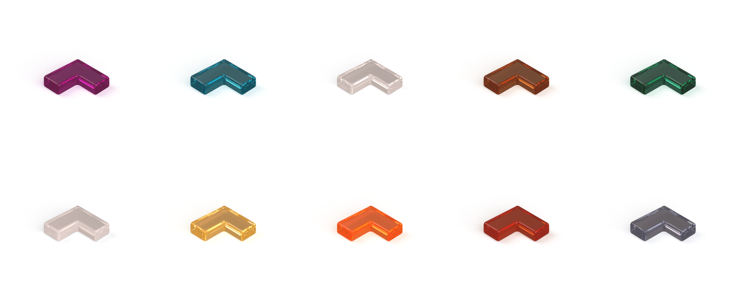 Acrylic L Shaped Houses