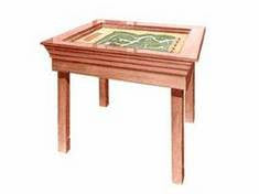 Affordable Plot Table - 48" x 48" Square Top-Square Legs