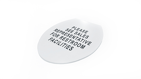 Elongated Toilet Seat Cover