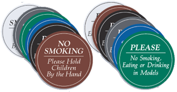 No Smoking Stickers by www. MarketlineOnline.com