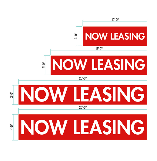 Now Leasing Stock Banners