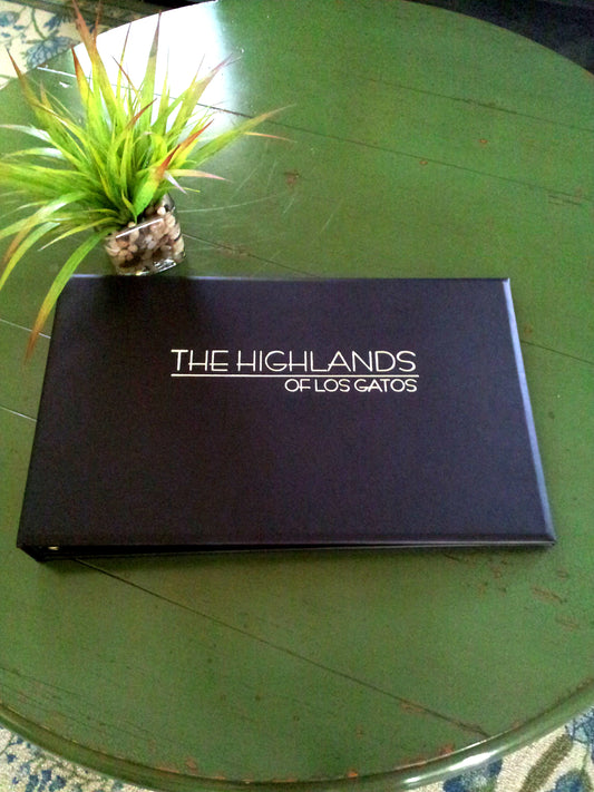 Portfolio Book With Stamp by www.MarketlineOnline.com