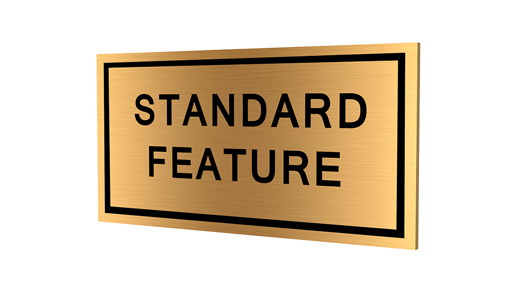 Stock Standard Feature Plaques-PKG of 12, 50