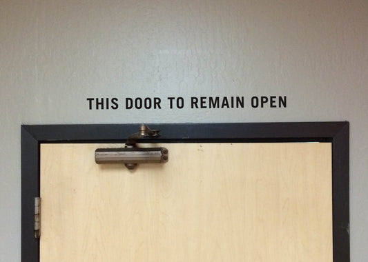 "This Door To Remain Open" Vinyl
