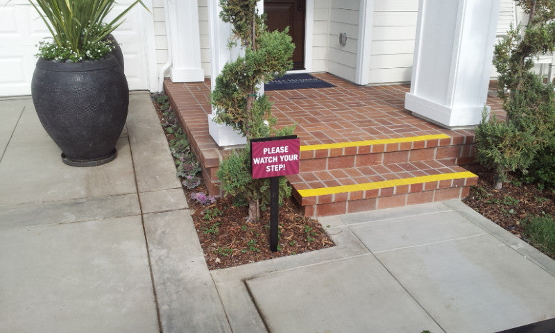 Watch Your Step Sign For Sale