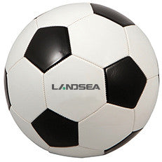 Regulation Size Black & White Soccer Ball