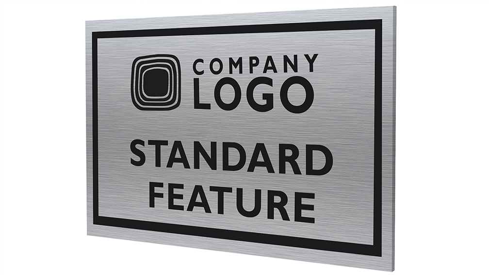 Custom Standard Feature Plaques-PKG of 12, 50