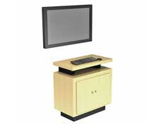 Contemporary Series - 24" x 48" Media Center