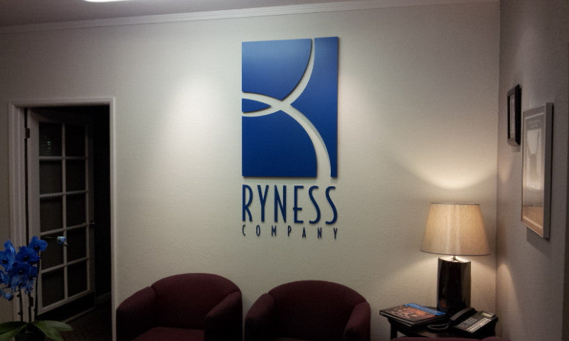 Laser Cut Acrylic Design with Logo