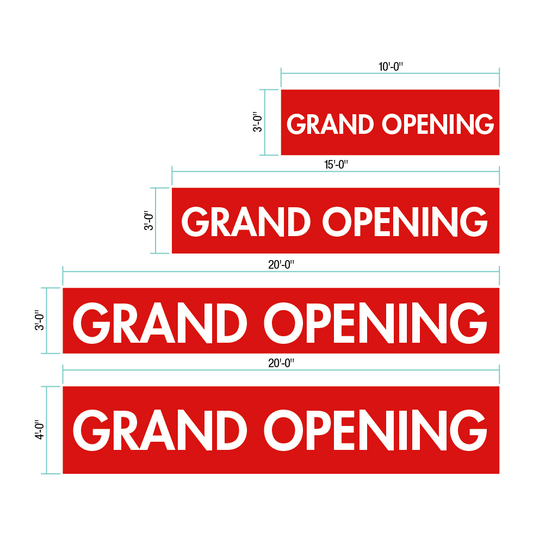 Grand Opening Stock Banners