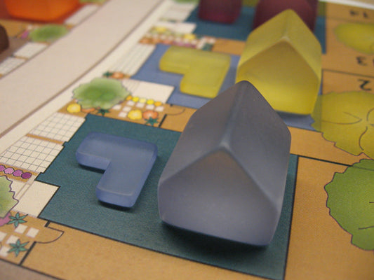 Acrylic L Shaped Houses