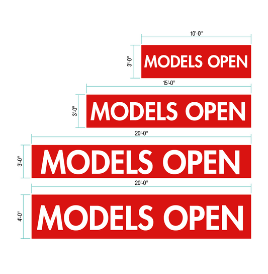 Models Open Stock Banners