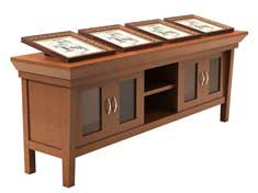 Modern Series - 24" x 108" Closed Base Floor Plan Unit