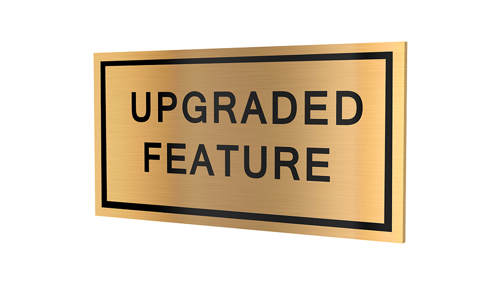 Stock Upgraded Feature Plaques-PKG of 12, 50