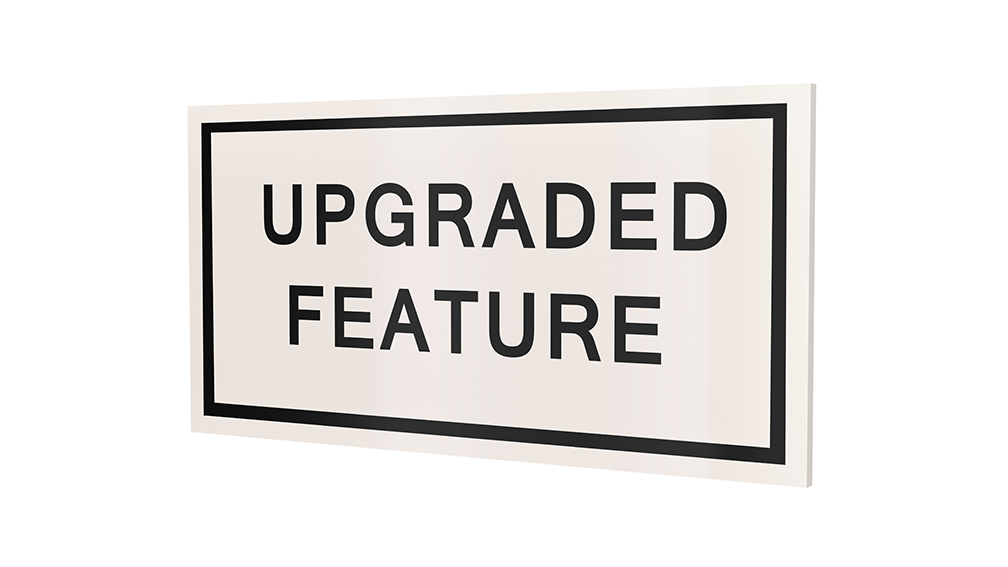 Stock Upgraded Feature Plaques-PKG of 12, 50