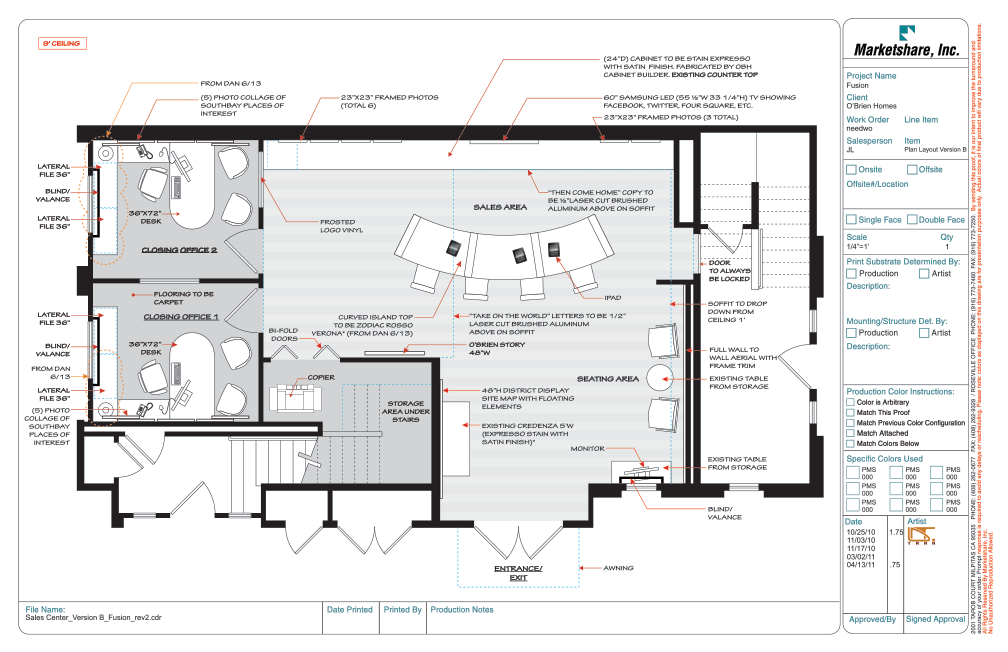 Sales-Center-Proposal_Plan-Layout by www.MarketlineOnline.com