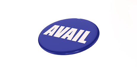 5/8" Available Stickers Pkg 50